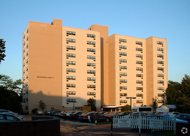 View from the west - Woodburn Court