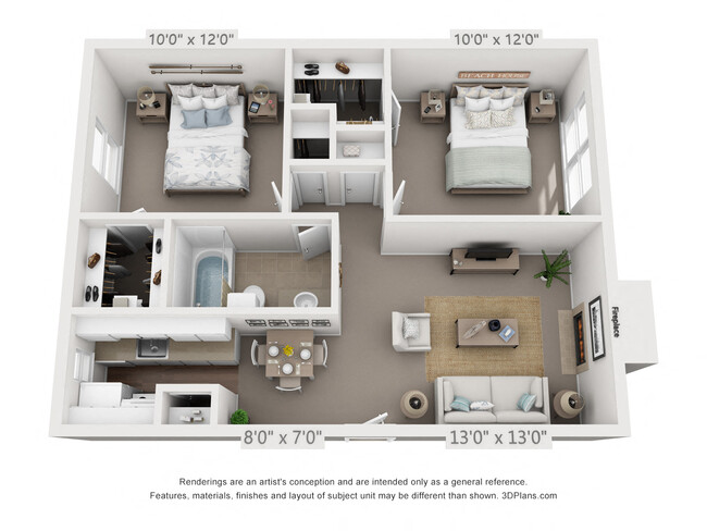 Floorplan - The Summit at Midtown