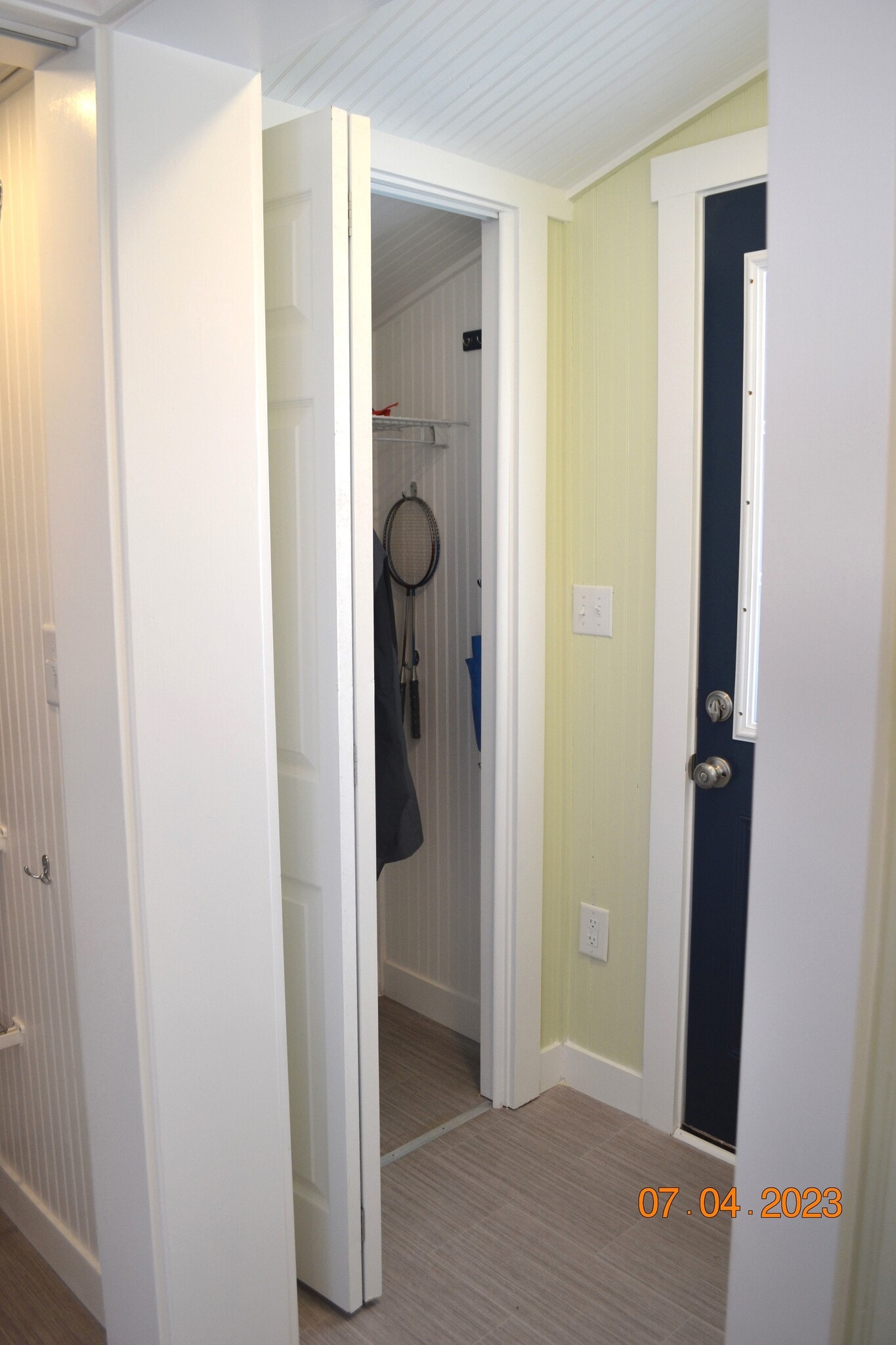 back entry has a coat closet - 222 W Peck St