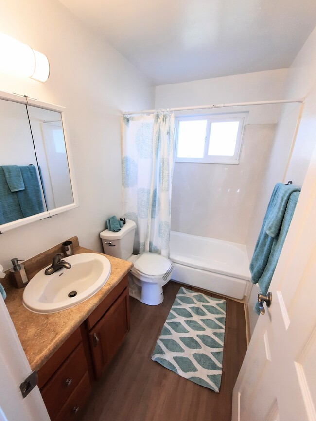 Unit 19 Bathroom - Chateau Andre Apartments