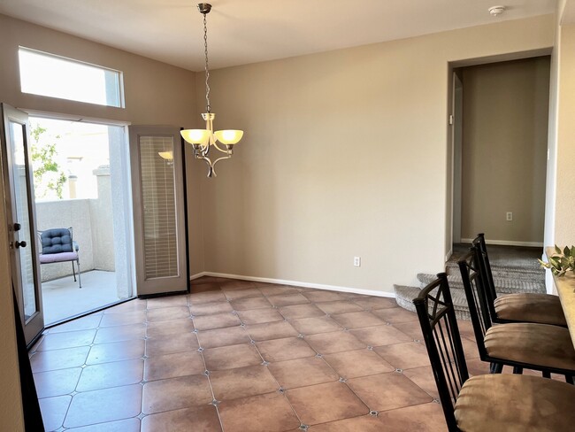 Dining Area & Balcony - 801 Almond Rd