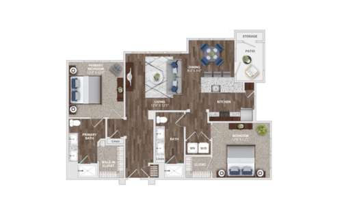 Floorplan - Preserve at Willow Park