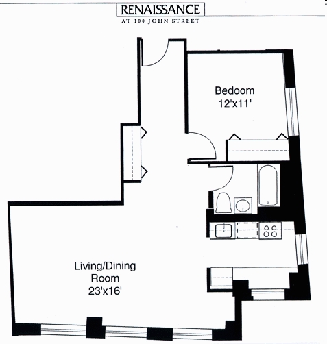 Floorplan - 100 John Street