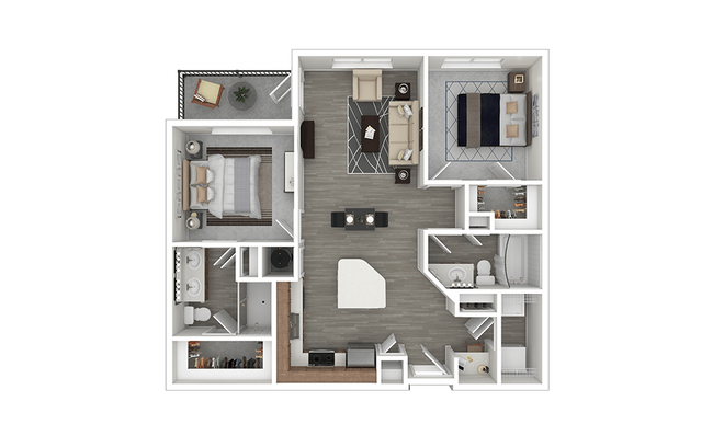 Floorplan - Cortland Allen Station