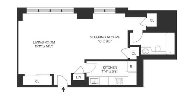 Floorplan - The Ellington