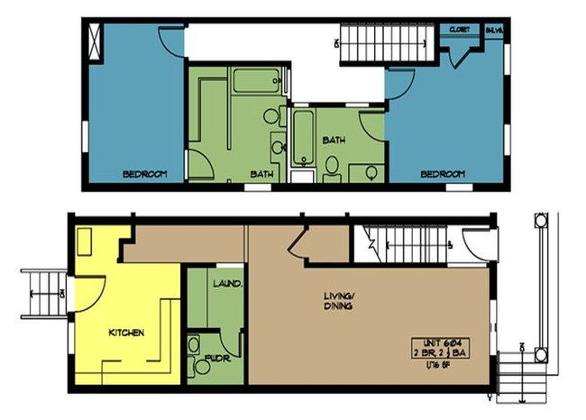 Floorplan - Green Street Apartments