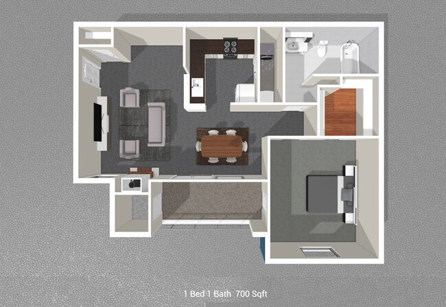 1 BED / 1 BATH - Legacy Park