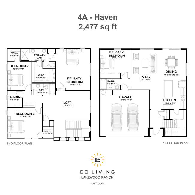 Floorplan - Antigua at Lakewood Ranch