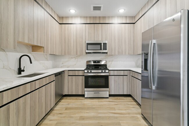 1 Bed 1 Bath Kitchen - 66 PARK