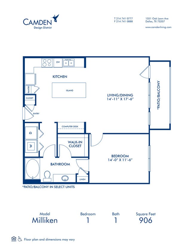 Floorplan - Camden Design District