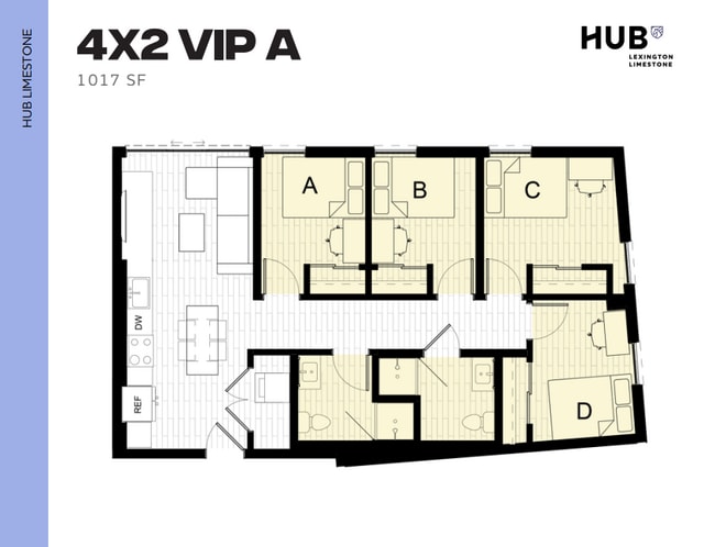 4x2 VIP A - Hub Limestone