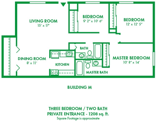 Floorplan - Park City South Apartments