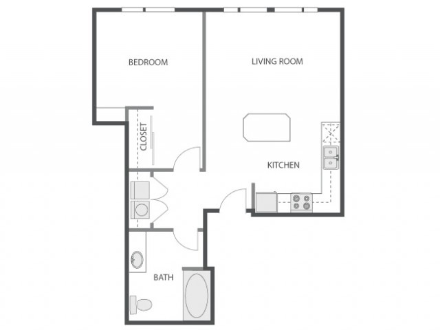 Floorplan - AMLI 535