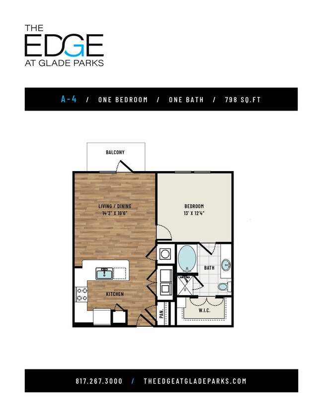 Floorplan - The Edge at Glade Parks