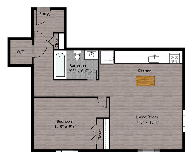 Floorplan - Wrigleyville Lofts