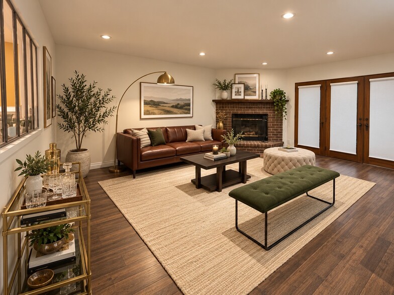 Sitting room/ office. - 22540 Cass Ave