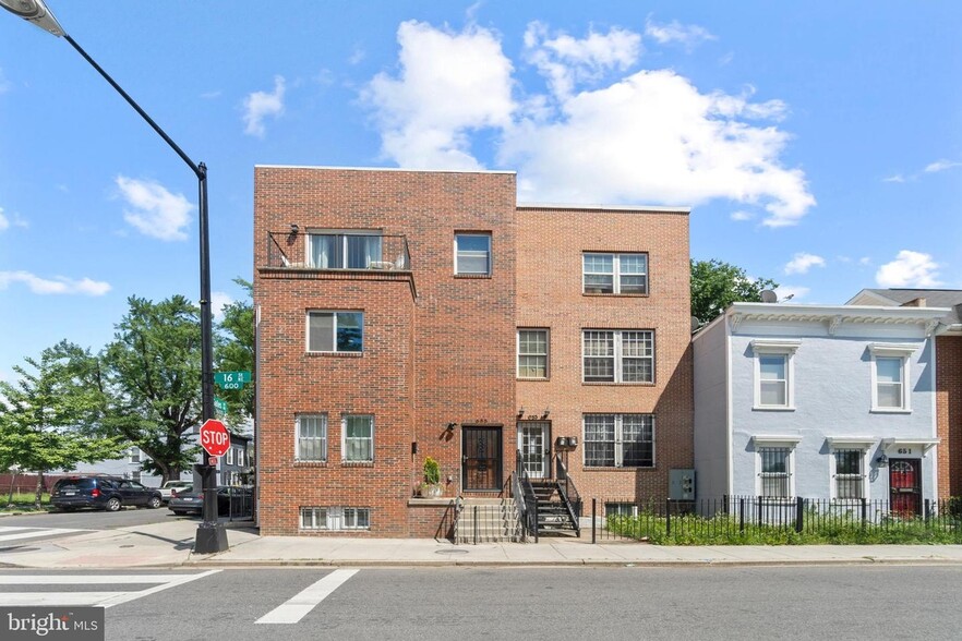 Front view from 16th St (top two floors) - 655 16th St NE