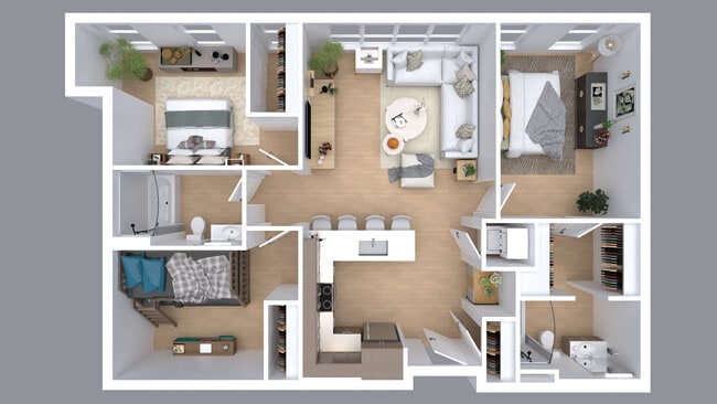 3 Bedroom Floorplan - Victory Heights