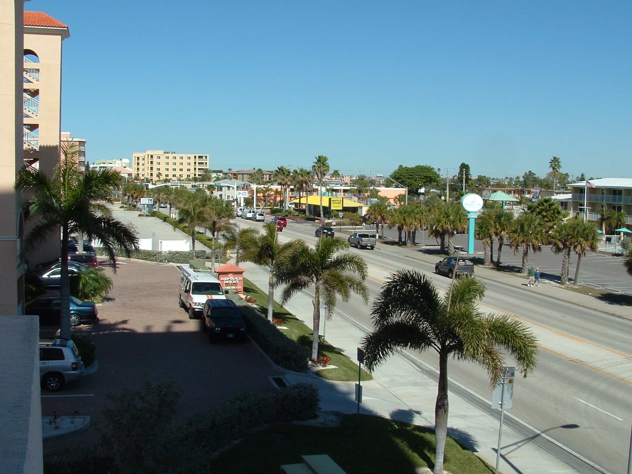 Looking north on Gulf Blvd - 11000 Gulf Blvd