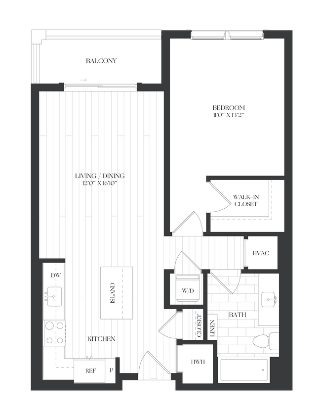 Floorplan - The Barrett at Chevy Chase Lake