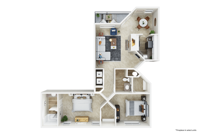 Floorplan - Skyline at Murrayhill