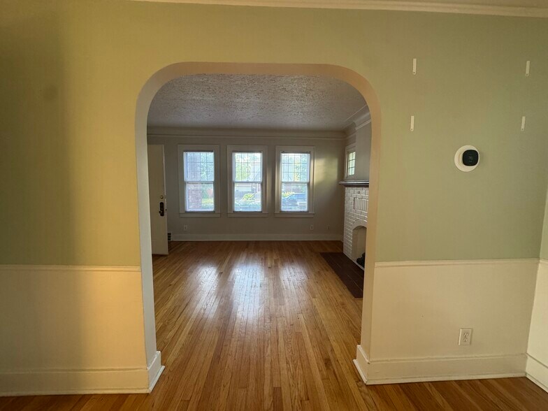 Dining room to living room with nest thermostat - 166 Jewell St