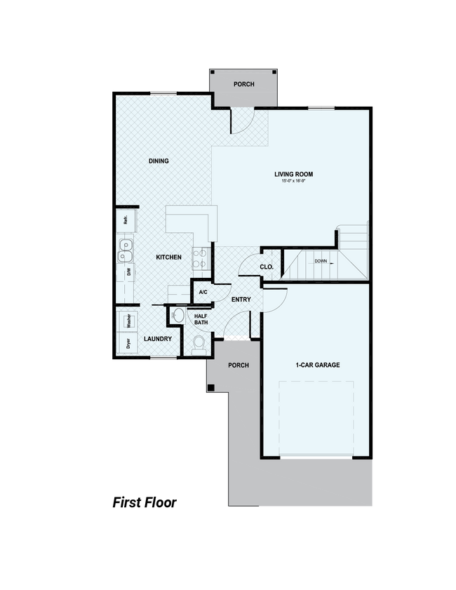 Floorplan - Orange Navy