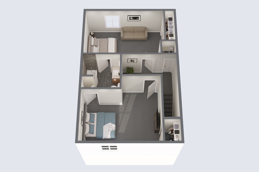 Unit B2 Second Floor.jpg - Willow Run