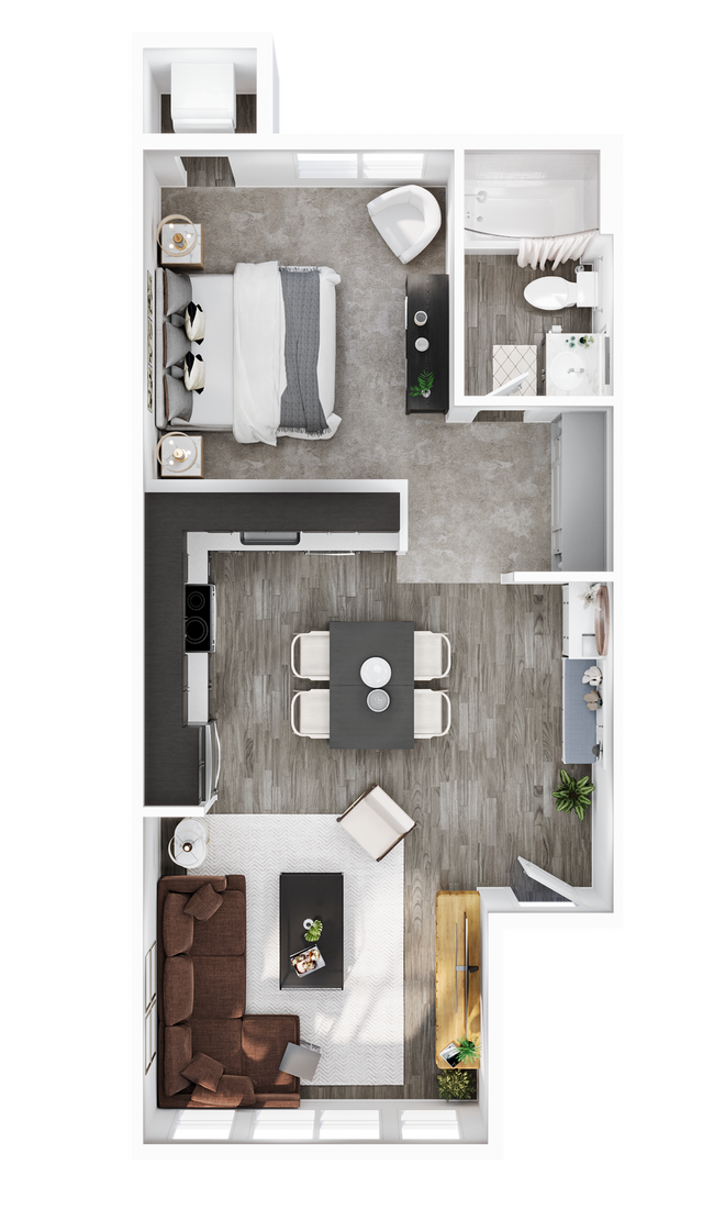 Studio - Red Table Apartments