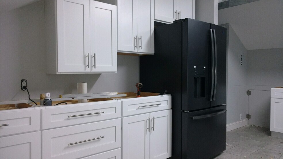 New Cabinets and Refrigerator. - 309 Old York Rd