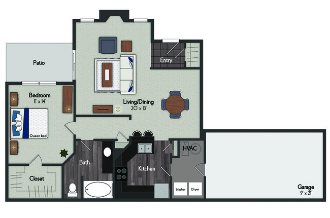 Floorplan - Crown Park by Broadmoor