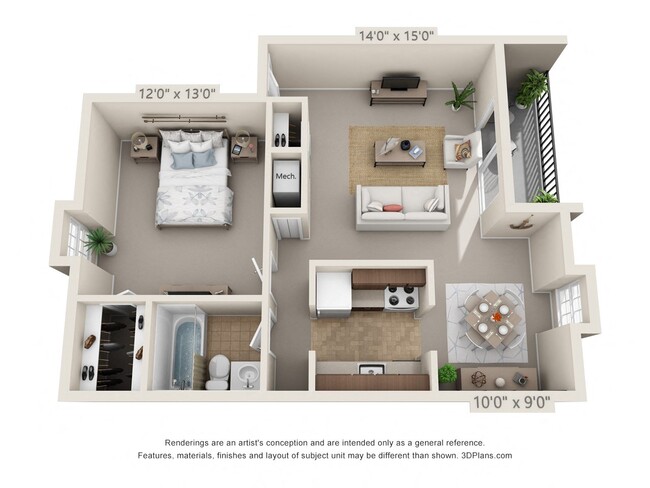 Floorplan - Fairfield Pointe