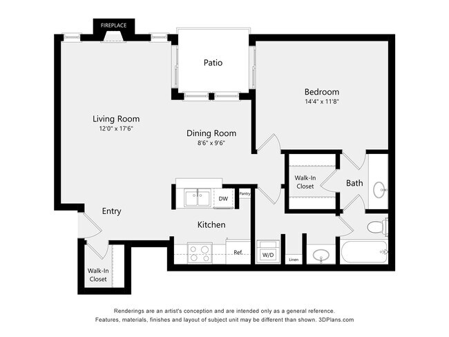 Floorplan - Tealwood Apartment Homes