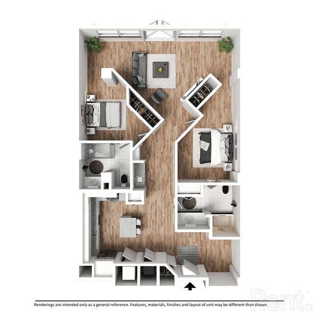 G-1 3D Furnished - The Peach Atlanta