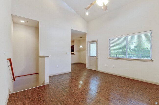 living area ajoined to kitchen and stairs down with balcony access - Tinsley Place