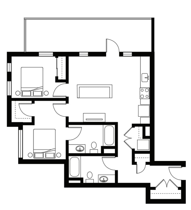Floorplan - Surrey on Main