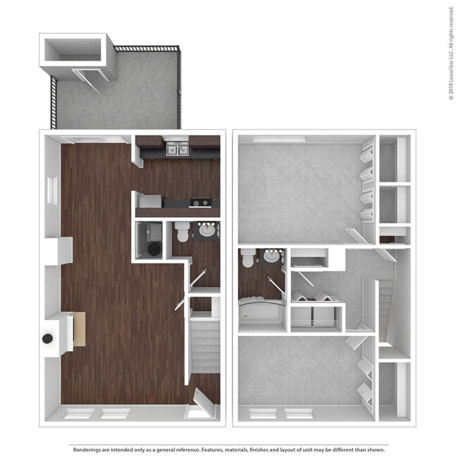 Floorplan - Woodbridge Apartments