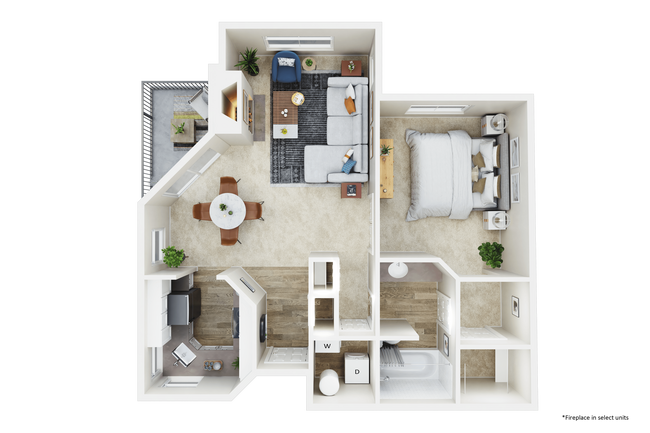 Floorplan - Skyline at Murrayhill