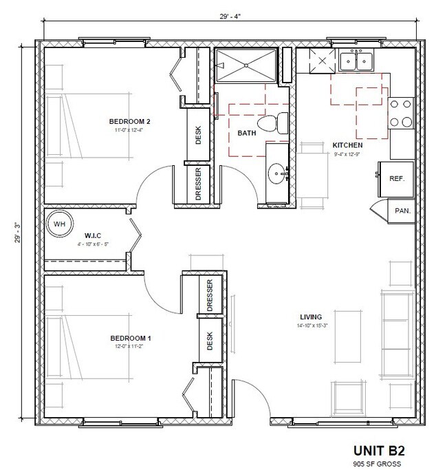 Floorplan - Spectrum Courtyard
