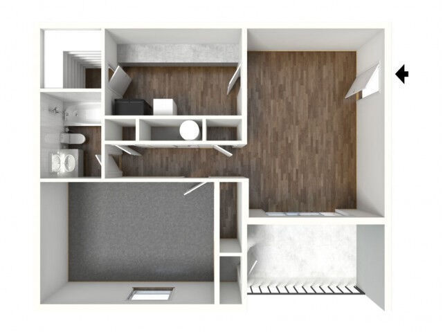 Floorplan - Foxcroft Apartments