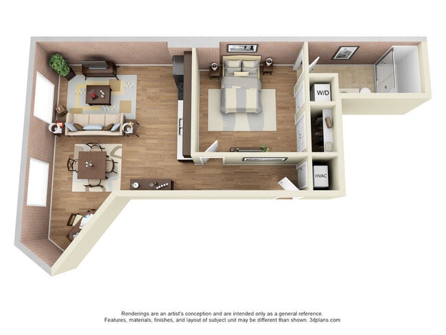 Floorplan - Printing Press Lofts
