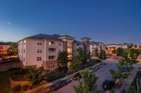 Evening birds eye view - Ashley Collegetown