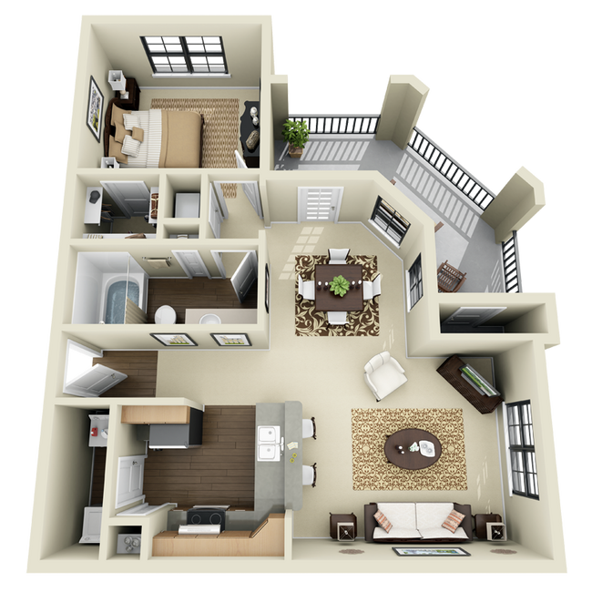 Floorplan - Mission at La Villita