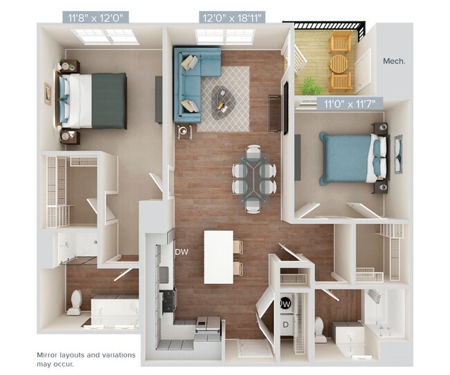 Floorplan - Avalon Boonton