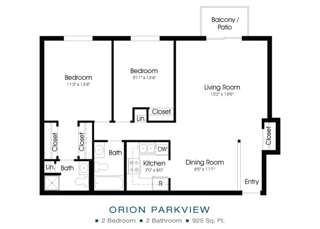 Floorplan - Orion ParkView