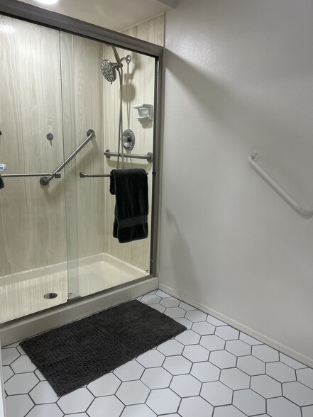 Master Shower - 440 N Dodge Blvd