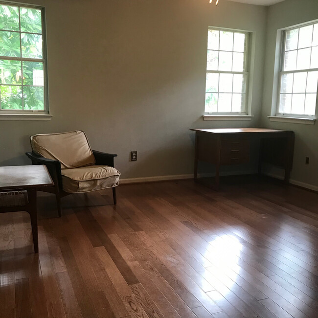 Master bedroom with garden view upstairs. - 107 Swanton Hill Ct