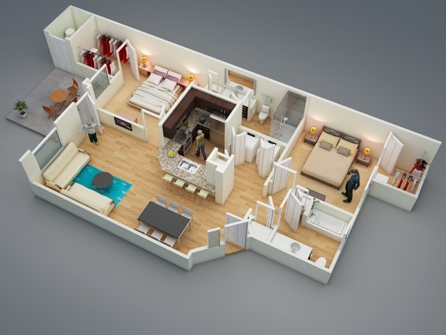 B3 Floor Plan - Liv Avenida