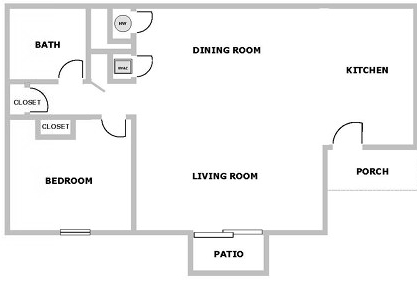 Floorplan - Lakewood Apartments