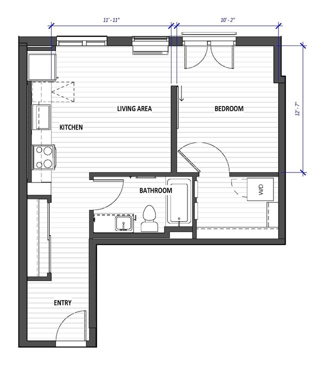 Floorplan - Hyas Point Apartments